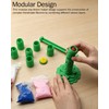 Modular Clay Bloom Maker with 9 Shaping Sleeves