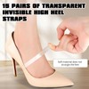 15 Pairs Shoe Straps for Loose Shoes,Elastic High Heels Shoes