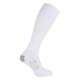 Saphena - Unisex Graduated Compression Class 1 Medical After Surgery Below Knee Anti Embolism Stockings Socks (Standard, White (BK))