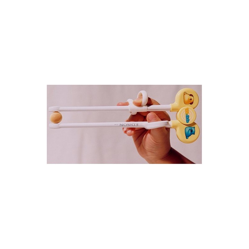 EJISONNNOOHASHII Edison Chopsticks I (for righthand) Yellow