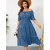 RWJ Plus Size Maternity Dresses, Summer Maxi Dress for Curvy
