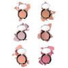 Set/Kit Rubor Blush en Polvo Para Rostro Bissú Nuevo (6