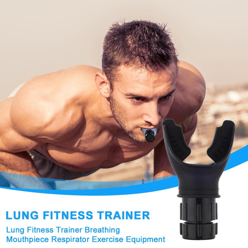 EIH1 Fitness Specific Breathing Trainer with 1 Storage Bag, yellow