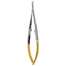 jackobson持針器）眼科用形成手術用歯科用マイコロ持針器約13.50cmタングステンカーバイド付き直型先端です。