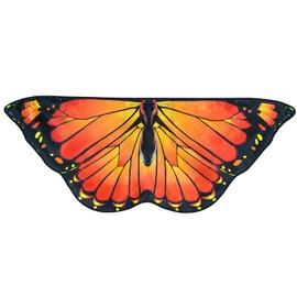 iROLEWIN Kids-Butterfly-Wings for Girls Toddler Princess Dress-Up Costume Child Bug Toys as Birthday Party Gifts Fairy Play