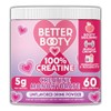 Better Booty Creatina Monohidratada Para Mujer 300g 60 Serv