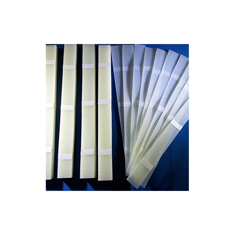 ThermoBind 50pcs 1 inch (25mm) Glue Strips with mesh Backing