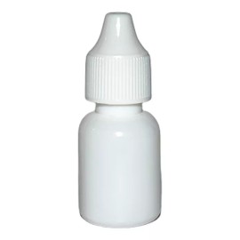 Unbranded 300 Gotero Farmaceutico Plastico Blanco Tapa Inserto 10 Ml
