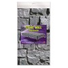 Beistle Stone Wall Tablecover, 54” x 108”(4.5ft x 9ft)