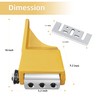 ZEIMAL Log Peeler,Log Debarking Tool,Chainsaw Attachment for Wood Debarking,Chainsaw Accessories,Timber