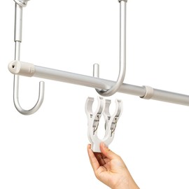 Rod Stop, White, 4 Piece