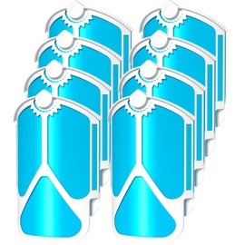 8 Packs Flying Insect Trap Refill Cartridges for Indoor House Home Compatible with ZIVOPlug-in Light ZIVOM364 and Max, 100% Fit Replacement Refills