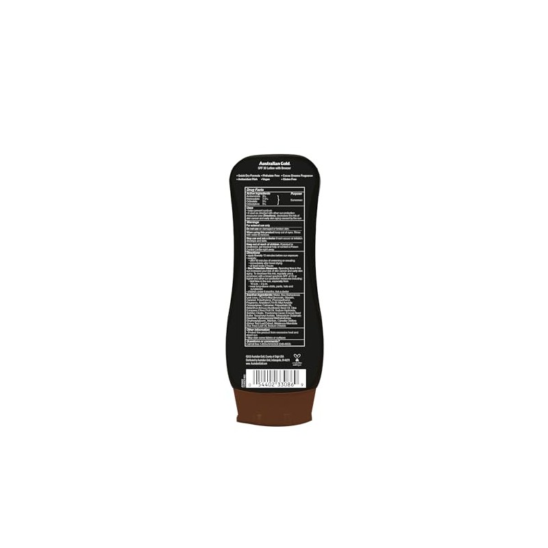 AUSTRALIAN GOLD SPF 30 Lotion Sunscreen with Instant Bronzer 8