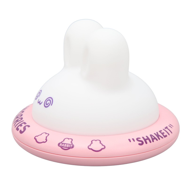 Cute Bunny Night Light Rechargeable 3 Levels Warm Light Soft