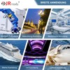 JRready JRSSWCONN CP20 4-Pin Industrial Waterproof Connector 2 Set IP68