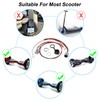 HESTYA 2 Packs Charging Port Replacement (3 Prong) Smart Self-Balancing