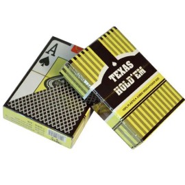 10 Decks TEXAS HOLD EM 100% Plastic Playing Cards Poker Size Jumbo Index