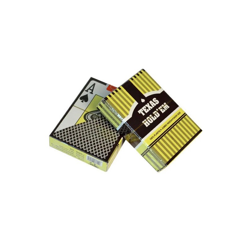 10 Decks TEXAS HOLD EM 100% Plastic Playing Cards Poker