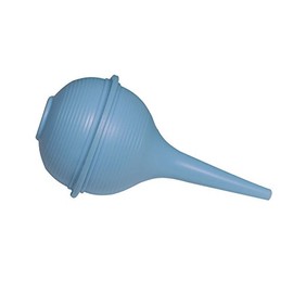 Medline Non-Sterile Ear/Ulcer Syringes, Ribbed, Green, 2 oz., Bulk Medical Supplies for Clinics, Pack of 200