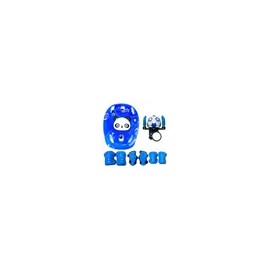 Kit Casco Protección Infantil + Timbre De Balón