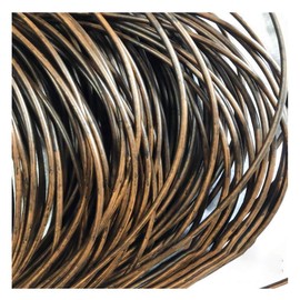 Queenbox 500g(60m) Gradient Round Synthetic Rattan Weaving, Repair Material Plastic Synthetic Rattan for Knit Repair Furniture Chair Table Storage Baske, 01 Coffee * 3mm