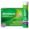 Berocca Vitamin C Effervescent Tablets, Blackcurrant Flavour, 45 Tablets