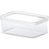 Emsa 513557 Optima rectangular dry goods storage container with lid,