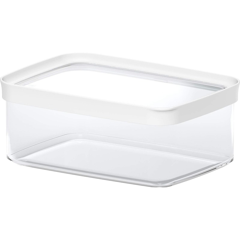 Emsa 513557 Optima rectangular dry goods storage container with lid,