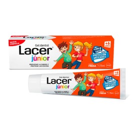 Lacer Gel Dent Junior Fresa 75Ml