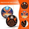 2 Year Flaming Phoenix Sobriety Coin – Rising from The