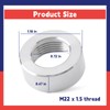 Dusledel 2Pcs 22PRTCL M22 x 1.5 Soot Sensor Repair Fitting
