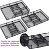 Organizador de Cajones, Organizador de Accesorios con 6 Compartimentos