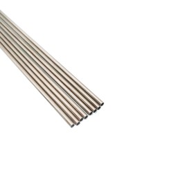 8pcs OD 2mm ID 1.7mm Length 250mm 304 Stainless Steel Capillary Tube