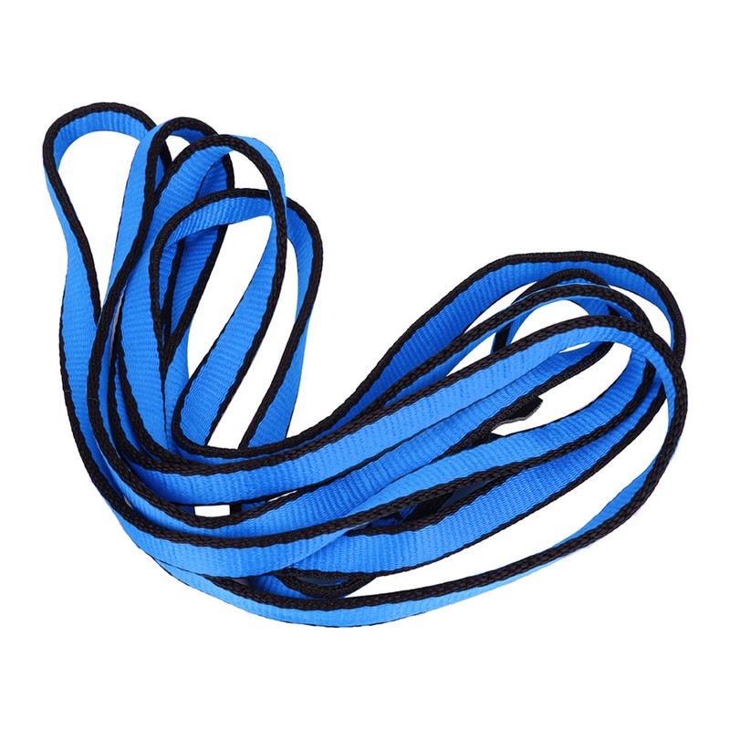 Mountaineering Climbing Load Bearing Flat Belt Strap Outdoor Safety Rope(120cm