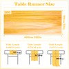 Table Runner Cheesecloth 10 FT Boho Rustic Table Runner Gauze