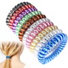 Women's Spiral Hair Bobbles Pack of 10 Traceless Telephone Cable