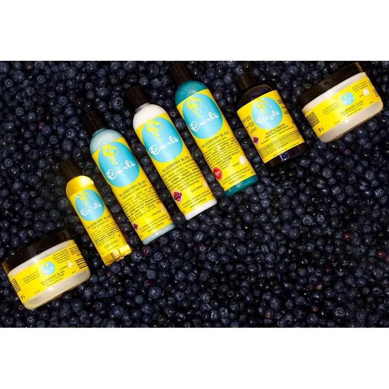 Curls Blueberry Bliss Twist-N-Shout Cream - 8 oz, for the