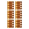 8Pcs Cooling Fins Aluminum Alloy Power Radiator Slotted Heatsink for