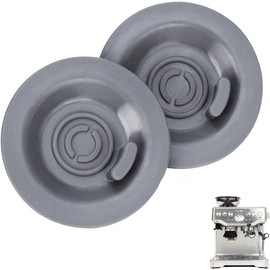 2 Pieces Espresso Cleaning Disc for Select Breville Espresso Machines Espresso Cleaning Disc Backflush Cleaning Disc Espresso Backflush Cleaning Disc Compatible with Breville Espresso Machine 54mm Diameter Breville Espresso Machine Cleaning Disc Backflus