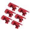 6Pcs Circuit Breaker Lockout Bundle Grip Style Standard Lock Tag