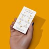 Lash Extension Aftercare Instructions Cards | 50 Pack | Size