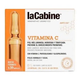 Ampollas Faciales LaCabine Vitamina C 15 para Luminosidad y Manchas                                                                                   