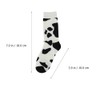 SOIMISS 2 Pairs Cotton Cow Socks Novelty Girls Print Long