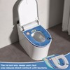 LDBKLGHJ 3 Pcs Toilet Seat Cover – Soft and Comfortable