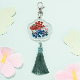 Foreigner's Gift K Goods National Museum of Korea Taegeukgi Norigae Keyring Korean Traditional Keychain Souvenir Bag Ornament I agree to third party provision for delivery / 외국인선물 K굿즈 국립중앙박물관 태극기 노리개 키링 한국 전통 열쇠고리 기념품 가방 장식 배송을 위한 제3자 제공에 동의합니다