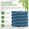 Towelogy Bamboo Bath Sheets (90x140 cm) – Super Soft, Quick