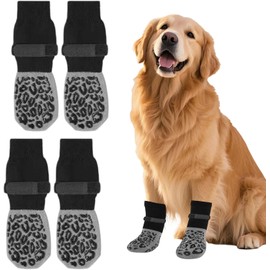 4 PCS Calcetines Antiderrapantes Perro, Zapatos Perro, para Perro