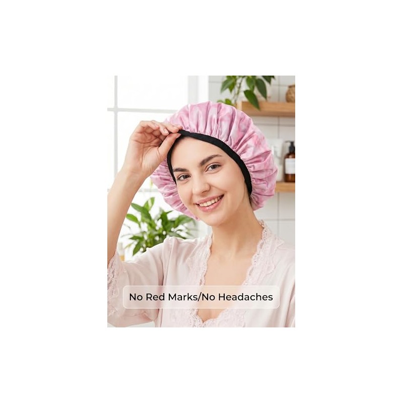 Aquior Gorro de ducha, gorro de baño extra grande de