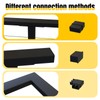 Dawn Railing 1 Pack Handrail Connector 1"x2" Aluminum Alloy Extension