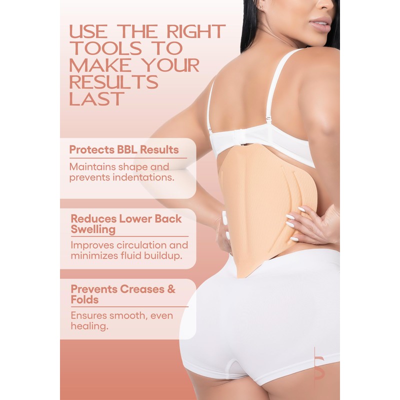 Be Shapy M&D Tabla Abdominal Lumbar Molder BBL Back Lipo